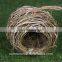 Handmade dry branch artificial hanging bird nest