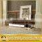 Luxury Stone Top Modern TV Stand With LEDd Lighting