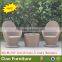 Garden Furniture Bistro Coffee Set Rattan Table and Chair for Sale