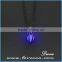 New Arrival Water Drop Glow in the Dark Luminous Necklace Locket Pendant Wholesale