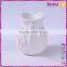 High quality custom white glaze ceramic water jug