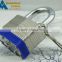 50mm/60mm Keyed different or keyed alike Solid Aluminium Laminated Padlock with hardened chrome-plated steel shackle