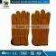 Men's cow grain leather driving gloves