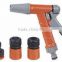 Hot sell CS-1008 2functions plastic spray hose nozzle for garden and lawn