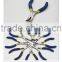 Double color Mini angle jaw tongs curved nose pliers