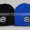 Wool,cotton and Acrylic Knitted Caps and Beanies With 3D Embroidery LOGO and Customized Logo
