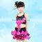 Yifusha Girls top and skirt set latin dance costume RH011