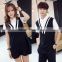 Summer Design China Manufacture Korean High School Uniforms Vest