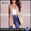 MGOO Foshan Manufacturer Custom Women Blazer Supplier Longline Blazers Oversized Loose Style No Buttons Jackets