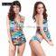 2017new arrival splendid fireworks split swimwear women bikini swimsuit