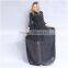 Factory Supply Polka Dot Design Plus Size Chiffon Maxi Dresses