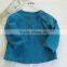 Toddler Boys Clothes Double Layer Muslin Baby Clothing Wholesale Blue Long Sleeve Shirt