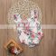 New products 2017 innovative product Summer baby clothes Floral lace baby romper