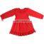 Wholesale Children's Boutique Clothes Girls Fashion Dress Ruffle Toddler Dress Spring Dress