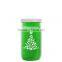 USA Made 27 oz Tritan Storage Mason Jar With Screw-On Lid - measurements on side of jar and comes with your logo