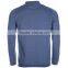 Custom Fashion 100% Cotton Long Sleeve Knitted Polo t Shirt Men 2016