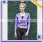2016 Fashion wholesale Gray Bandage Surplice Neck Chinlon Cropped Jacket for womens