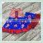 The 2017hot sale girl set is designed with the theme of July 4th cartoon pattern