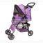 4 Wheels Pet Stroller Cat Dog Cage Stroller