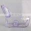 dog rainwear transparent EVA with adjustable belly part