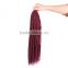 Black Rose Wholesale cheap ebony soft dread lock synthetic braiding hair