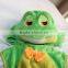 factory supply frog animal shaped plush stage performance vest for kids