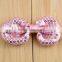 Sequin Bow Knot Applique 3'' Embroideried Sequin Bows For DIY Headbands Hair Accessories Boutique