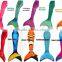 Toddler Child Adult sizes Mermaid tail for Swimming,includes Monofin