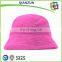Stylish Folding Bucket Hats Solid Color Blank Bucket Hat