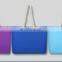 2017 silicone beach bag for ladies/colorful beach bag