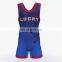 Low Cut Custom Blank Wresting Singlet