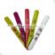 Gifts crafts plastic crafts cute silicone stainless steel new design color imprint ruler band