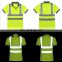 Men's Safety Polo Shirt Short Sleeve Lightweight EN471 Class 3