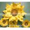 Hot Sale Handmade Paper Sunflower Wedding Party Decoration Artificial Craft Baby Shower Unique Backdrop