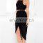 Dress online shopping Women Twist And Wrap dress in black