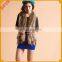 Made In China Genuine Rabbit Fur Knit Vest Cheap Fur Vest Fur Trim