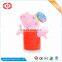 Pig family happy hand puppet soft stuffed educational funny toy