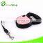 2016 HOT style Leopard Retractable Dog Leash