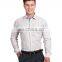 Solemio Green Cotton Blend Slim Fit Stripes Formals Shirt