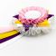 Hot sale fancy party item type decorative flowers rosette ribbons custom