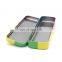 Rectangular Custom design printed cheap hinged metal tins with lid for pen storage with hinge