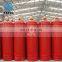 High Pressure co2 gas cylinder with valve
