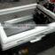 hinge drilling machine / aluminum window door frame making