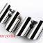 Km for panamera GTS style 970 2014-2016 year exhaust tip exhaust pipes muffler tips tail pipe mirror polish