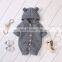Baby Knitted Rompers Fall Winter Newborn Cartoon Bear Jumpsuit Kids Clothing Long Sleeve Sweater Children Overall