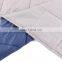 Hot Sale Customized Color 300TC 15/20/25lbs Cotton Sensory Two-tone Weighted Blanket For Adults