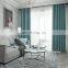 Wholesale Nordic Style Polyester Star Jacquard Living Room Bedroom Finished Custom Blackout Shade Window Curtain