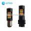 T20 25 3157 socket automotive lamp kit 500lm 42smd 2835 leds dual color amber white turn signal bulb light replacement for car
