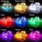 10M Remote Outdoor Waterproof  IP65 Silver Wire LED String Light Christmas Party Holiday Lighting