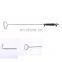Geyi  5mm Golden Finger Retractor with thraingled full ring for Autoclavable laparoscopic Instruments